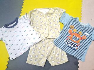 Paket baju rumahan anak bayi 12 - 18 bulan murah
