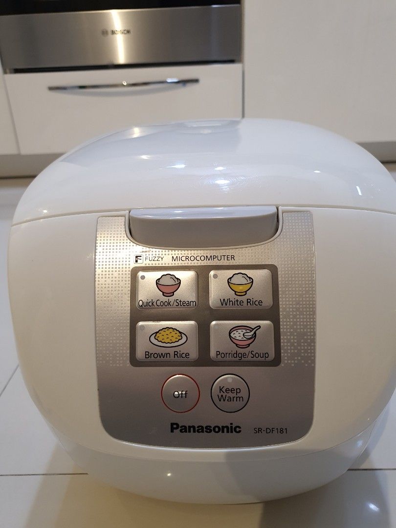 Panasonic Rice cooker SRDF181, Kitchen & Appliances di Carousell