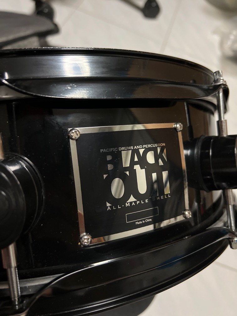 Pdp blackout on sale snare drum
