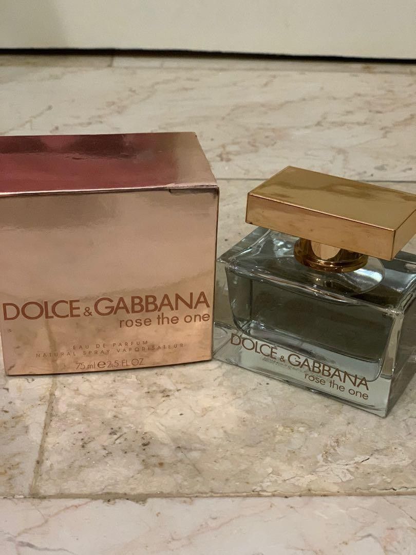 Perfume Dolce gabbana rose the one rose Perfume Tester QUALITY CLEAR STOCK  FREE POSTAGE NEW Box, Beauty & Personal Care, Fragrance & Deodorants on  Carousell