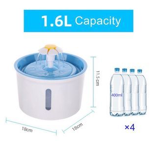 Pet Water Fountain with 2 pcs Filter
