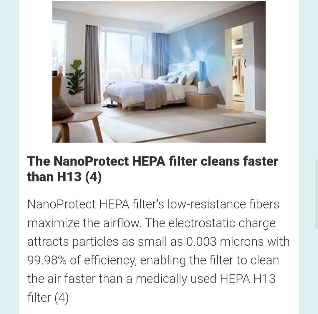 Philips Nanoprotect Filter Series 2 Fy019430 Tv And Home Appliances Air Purifiers 4699