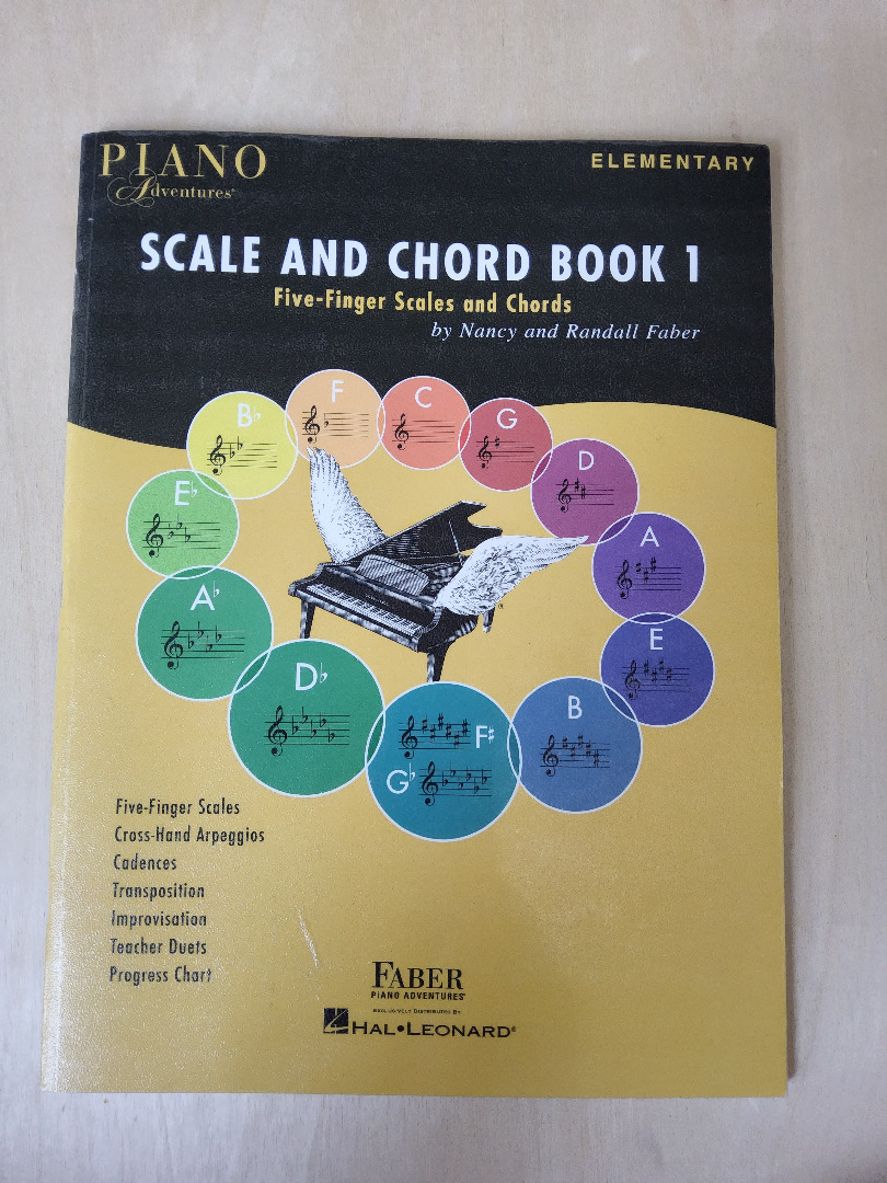 Piano Adventures Scale and Chord Books 13, Hobbies & Toys, Music