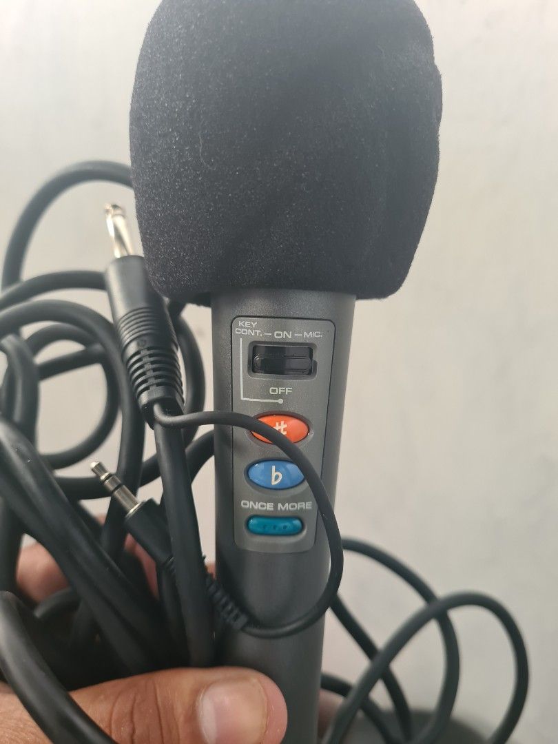 Pioneer wired microphone on Carousell