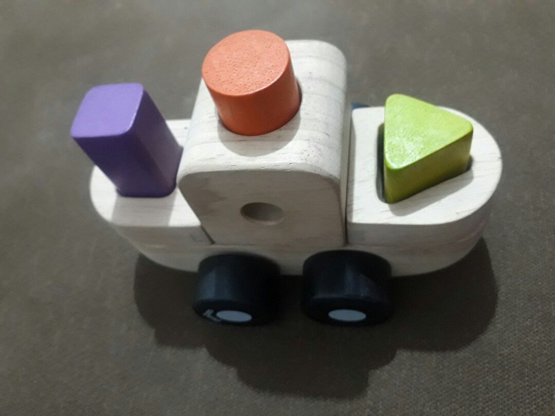 Plan Toys Sorting Puzzle Boat on Carousell
