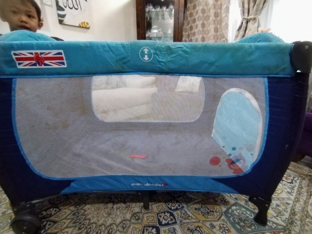 Playpen / Baby cot, Babies & Kids, Baby Nursery & Kids Furniture, Cots