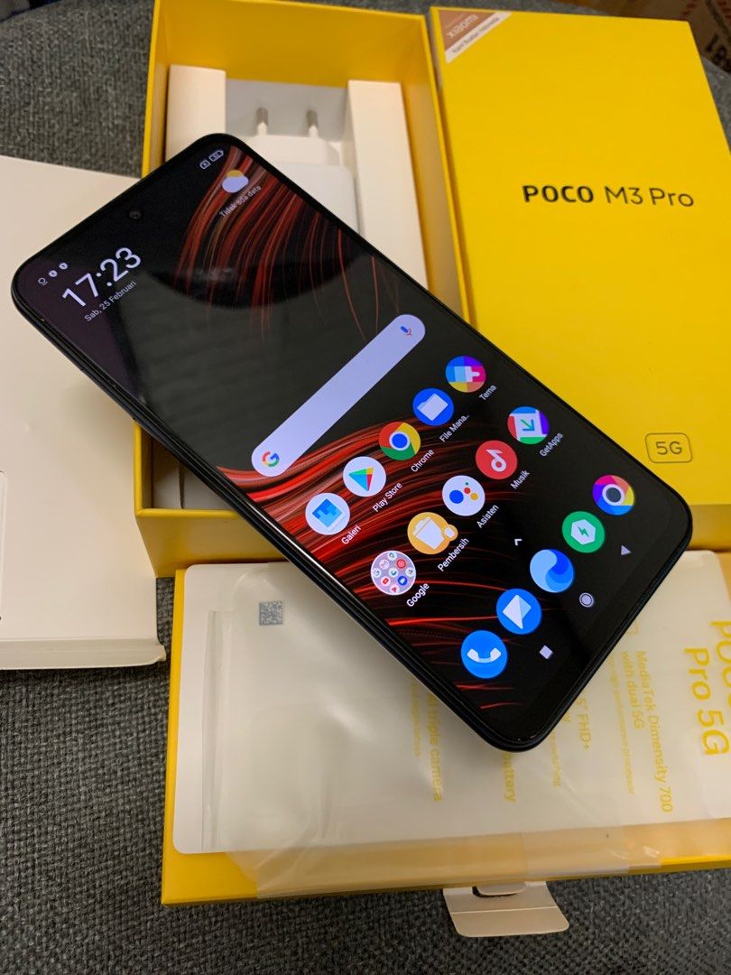 Poco M3 Pro 5g 6128gb Telepon Seluler And Tablet Ponsel Android Xiaomi Di Carousell 6341