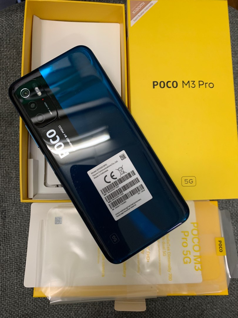 Poco M3 Pro 5g 6128gb Telepon Seluler And Tablet Ponsel Android Xiaomi Di Carousell 7708