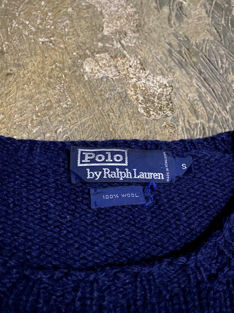 Polo usa ralph lauren vintage wool knitwear pria preloved ...
