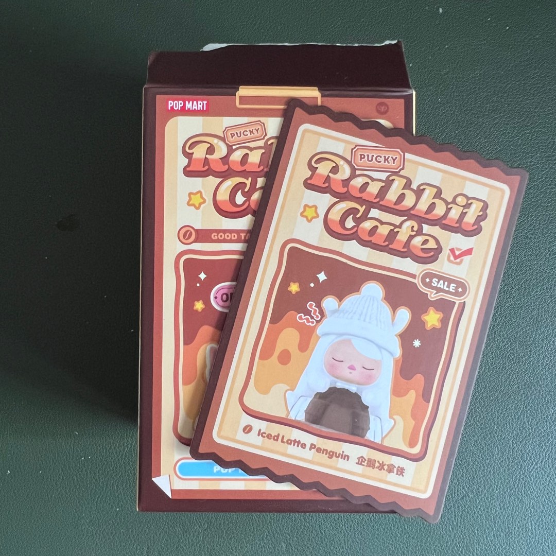 POP MART Pucky Rabbit Cafe, Hobbies & Toys, Toys & Games on Carousell