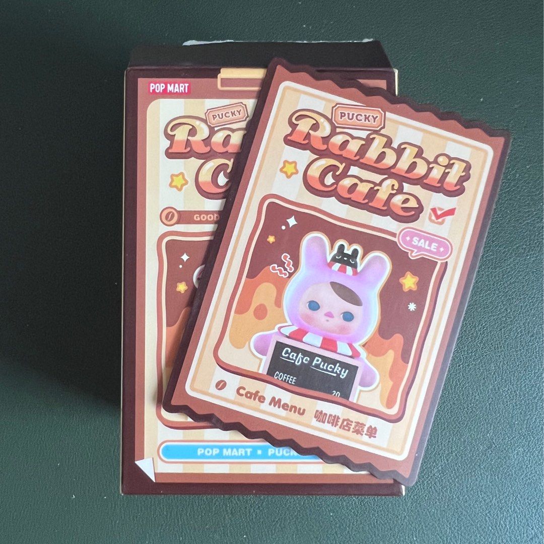 POP MART - Pucky Rabbit Cafe, Hobbies & Toys, Toys & Games on Carousell