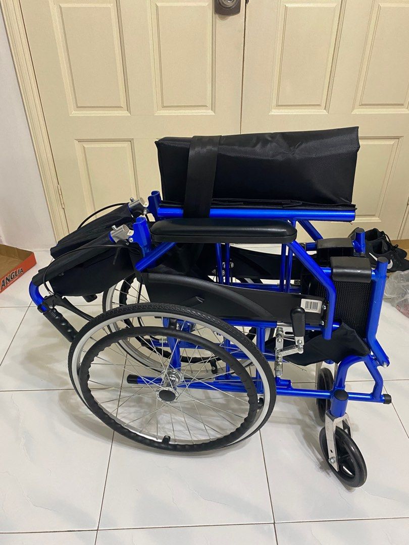 Used Portable Wheelchair, Health & Nutrition, Assistive & Rehabilatory