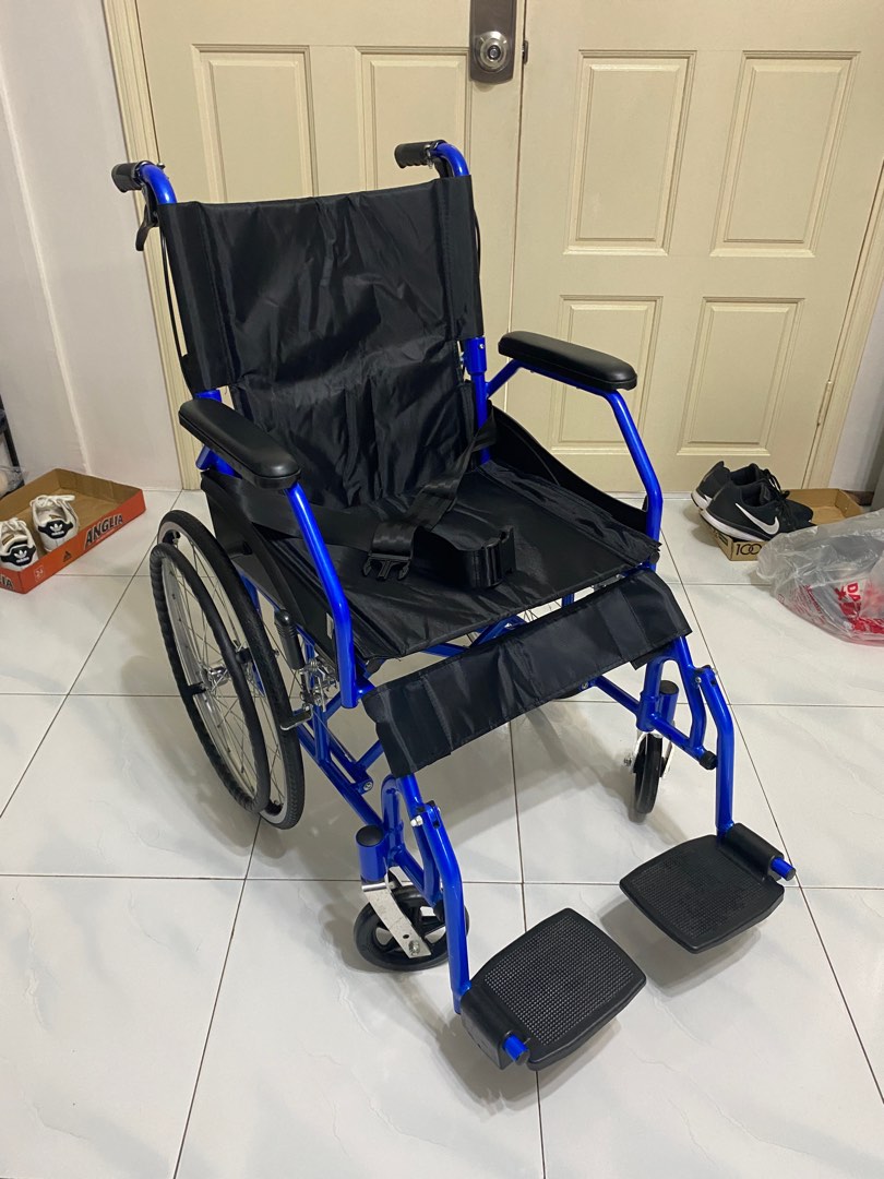 Used Portable Wheelchair, Health & Nutrition, Assistive & Rehabilatory
