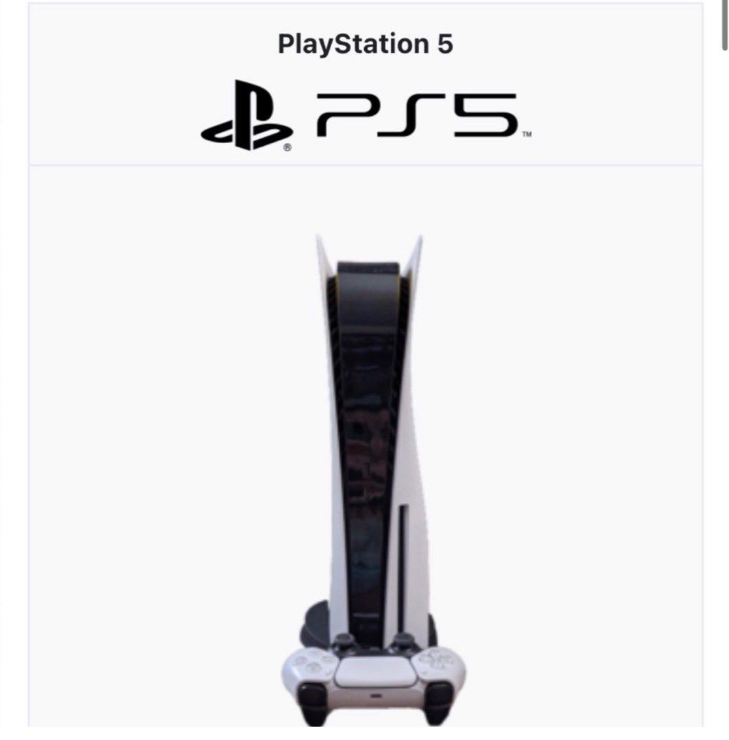 PS5 Disc version with 2 controller, Video Gaming, Video Game Consoles