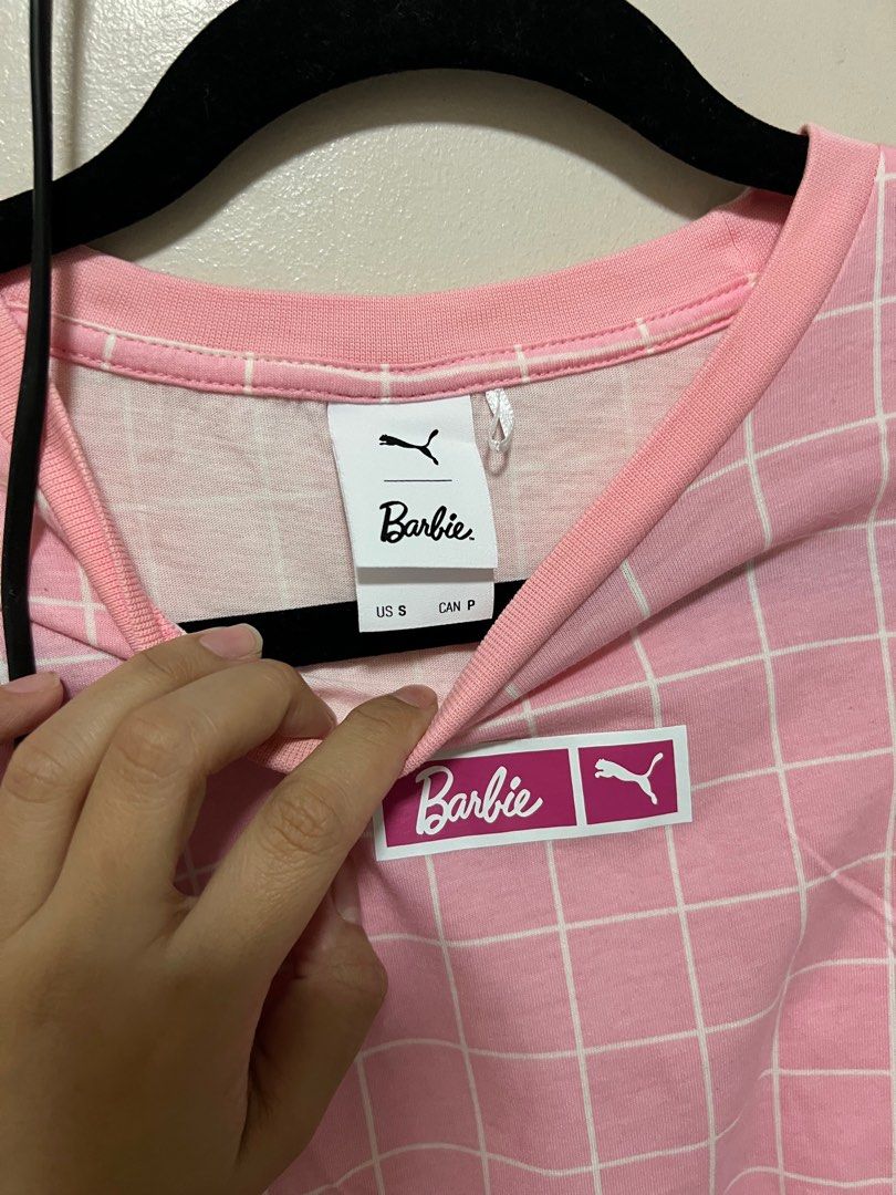 Puma barbie shirt Women s Fashion Tops Shirts on Carousell