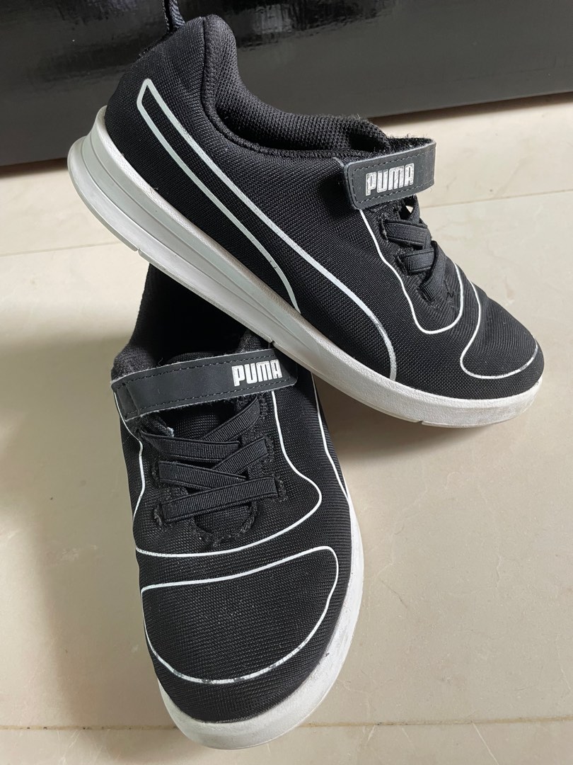 Puma kids deals shoes size