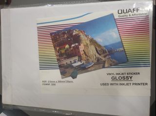 Quaff Vinyl Sticker Paper (GLOSSY)