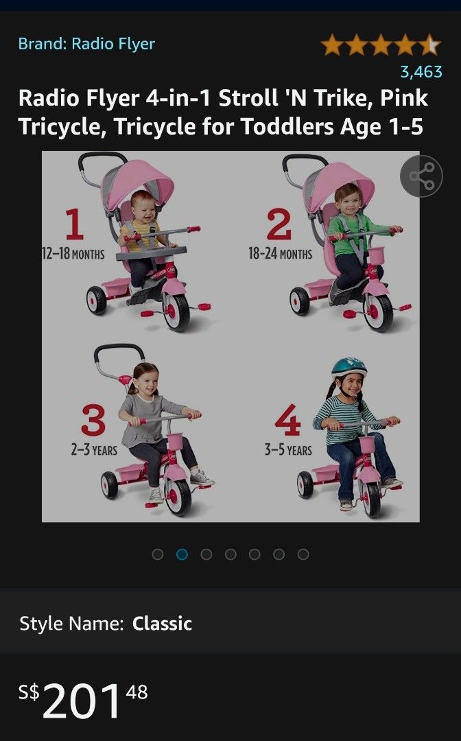 Radio flyer convertible tricycle new arrivals