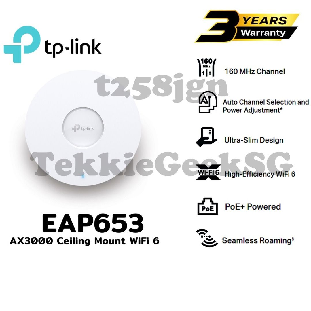 [READ DESCRIPTIONS] TPLINK OMADA WIFI6 AP / HARDWARE CONTROLLER / VPN