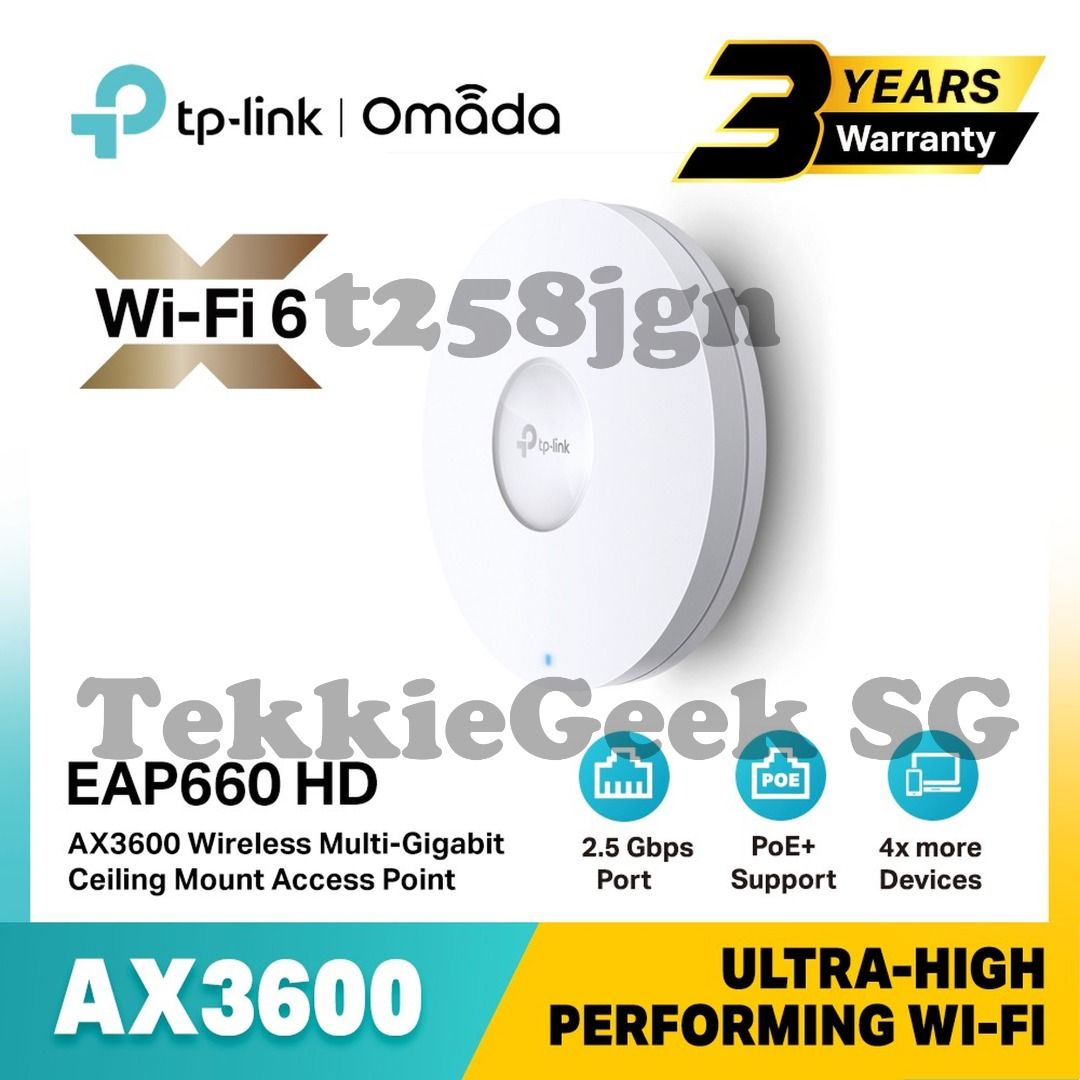 [READ DESCRIPTIONS] TPLINK OMADA WIFI6 AP / HARDWARE CONTROLLER / VPN