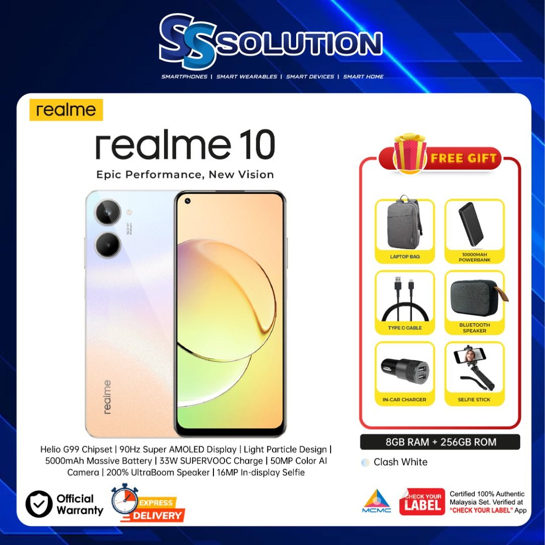 realme 10 Price in Malaysia & Specs - RM699