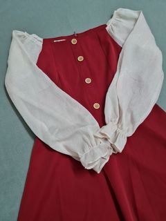 Red Midi Dress
