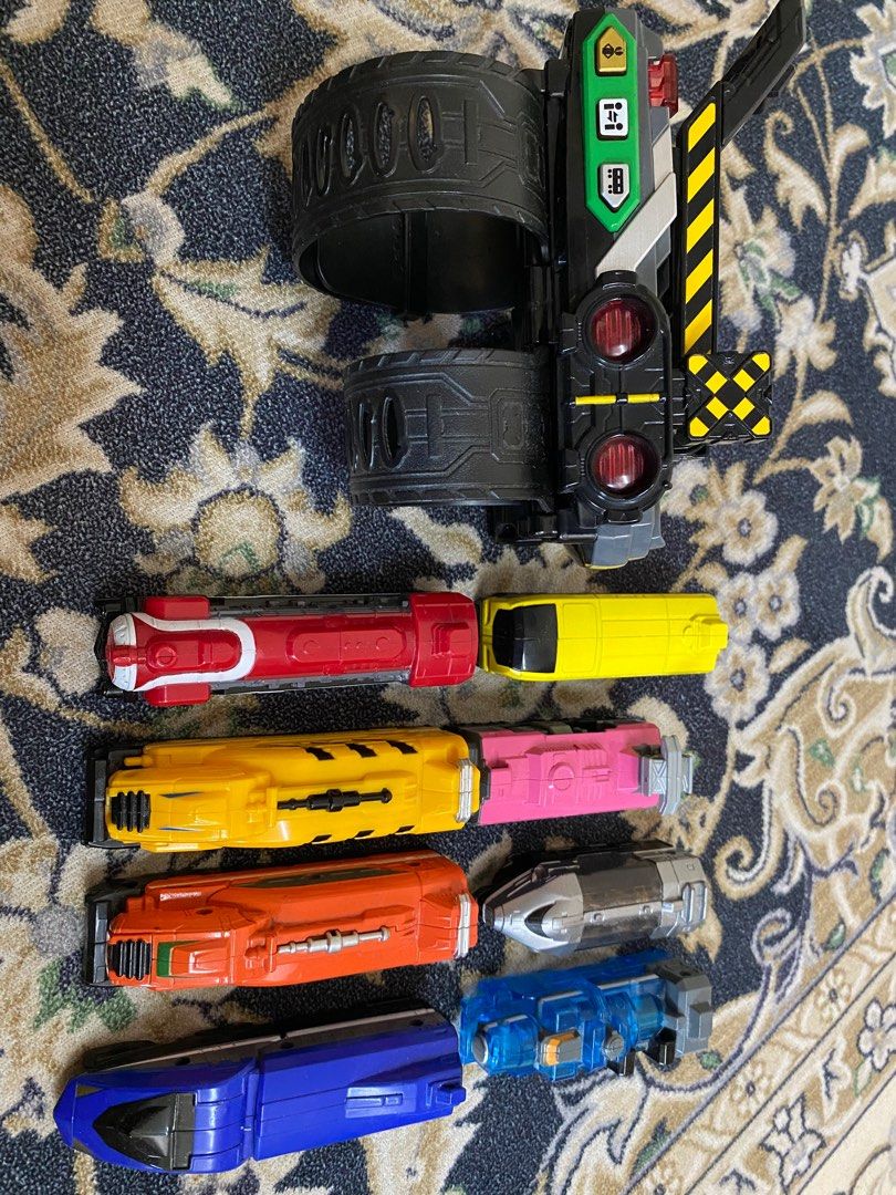 Power rangers train force toys online
