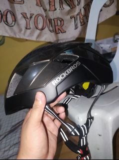 Rockbros black/titanium helmet