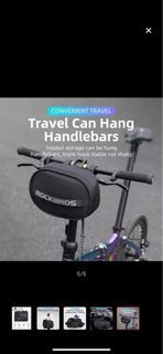 Rockbros foldable bike carry bag BNIB