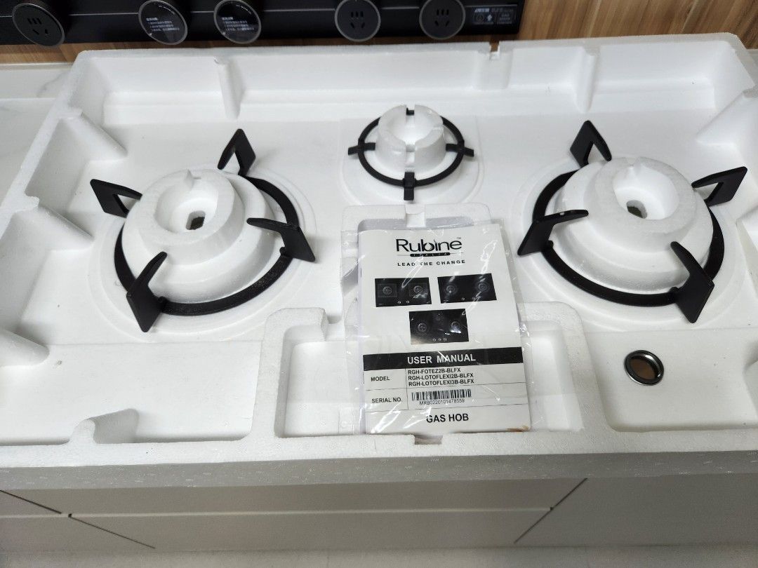 Rubine gas hobs LPG gas, TV & Home Appliances, Kitchen Appliances, Hobs