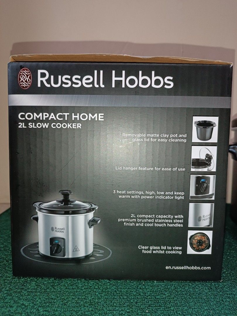 Russell Hobbs Slow Cooker 2L, TV & Home Appliances, Kitchen Appliances