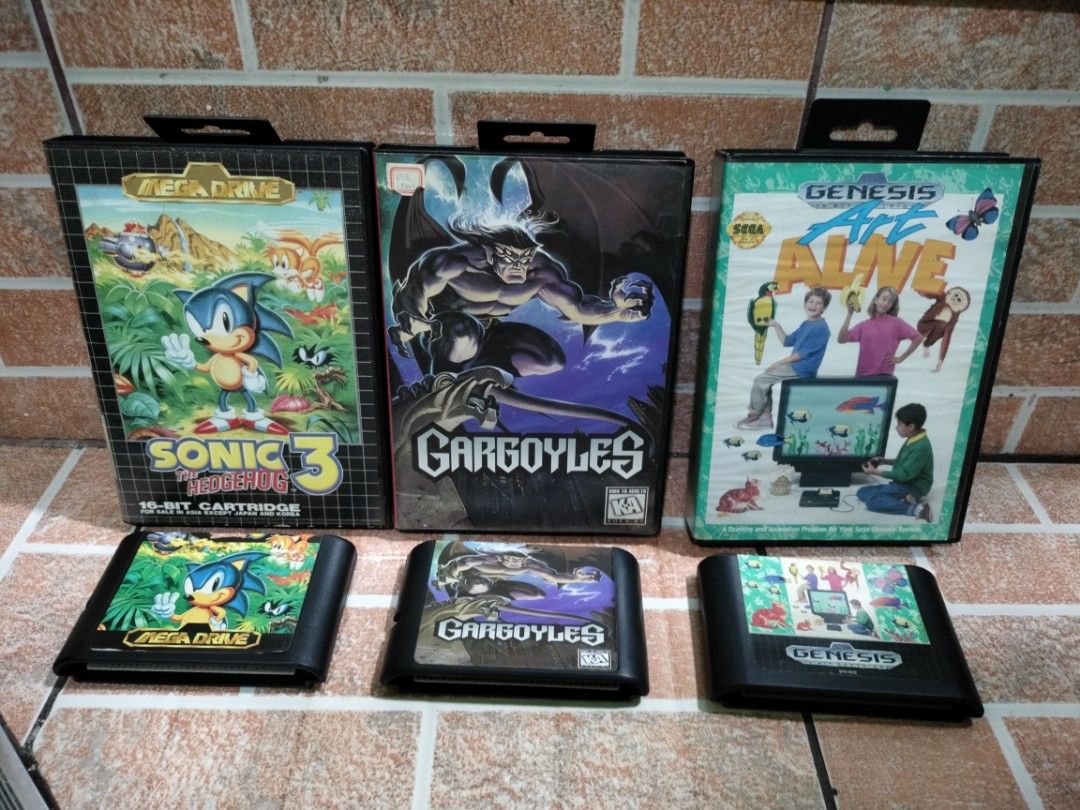 Sega genesis games on Carousell