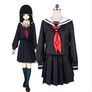 Seifuku hell girl cosplay outfit