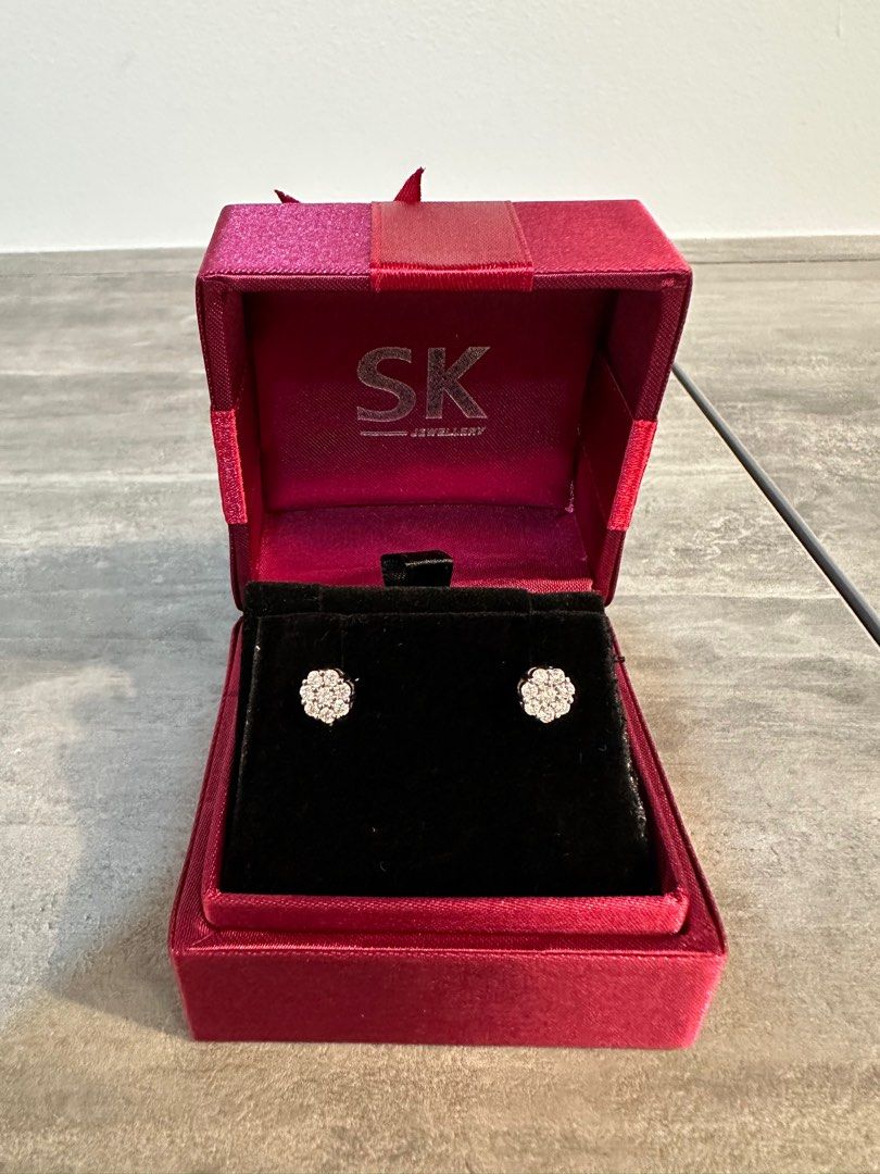 Sk diamond new arrivals earrings