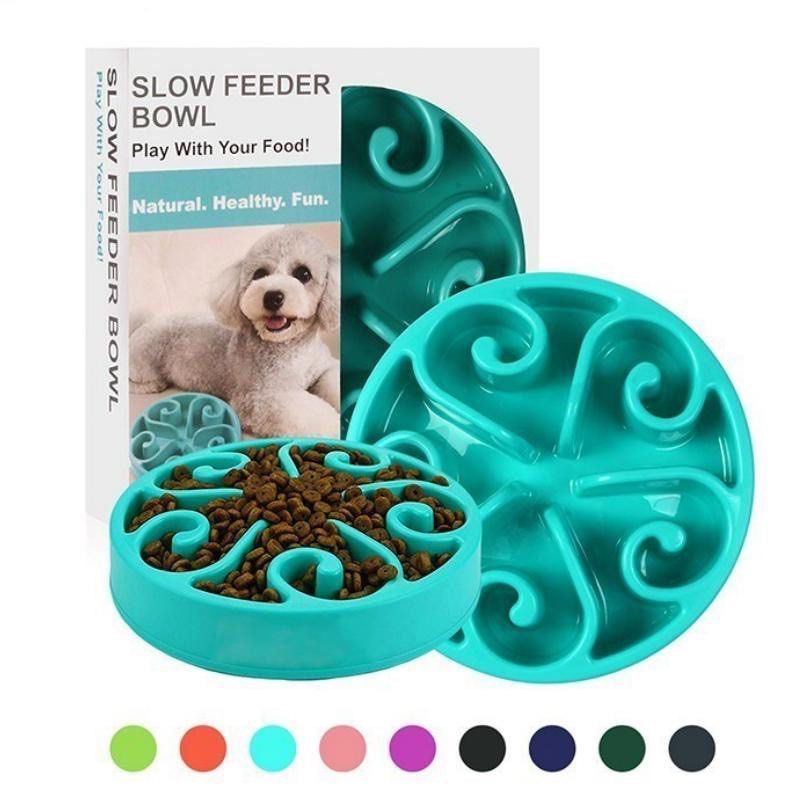 Slow feeder bowl for medium size dog/large dog, Pet Supplies, Pet Food