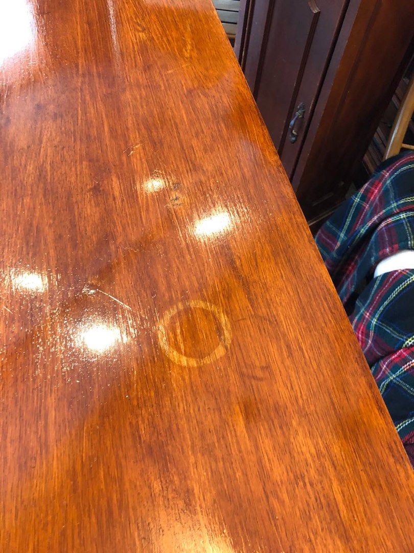 Solid wood console table REFURBISHED, Furniture & Home Living