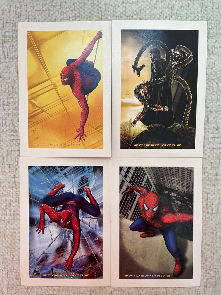 SpiderMan 2 Postcards (LE), Hobbies & Toys, Toys & Games on Carousell