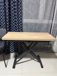 Spoilt Adjustable Height Folding Table
