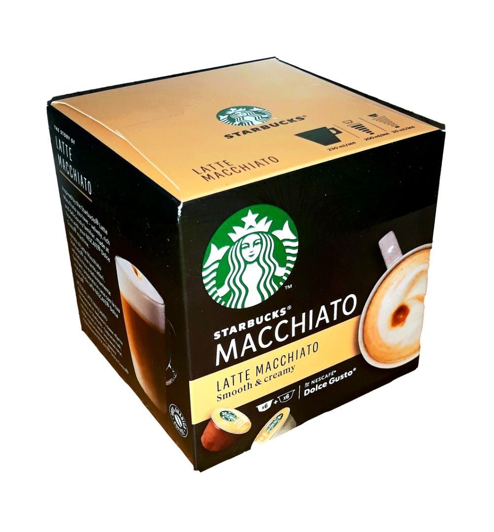 Starbucks Dolce gusto Madagascar vanilla macchiato coffee caps Order Online