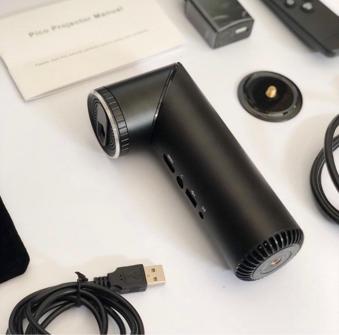 Strom Projector (Category: Projectors) located in Pasig City. Submitted by hakunamatatashop (Listing ID 1217349105, Image 3). Description: - Used only once - RFS: Not using it - Price is negotiable Inclusions: - Projector - Box - Remote Control with bag - User Manual - Power Adapter (HDMI not included).