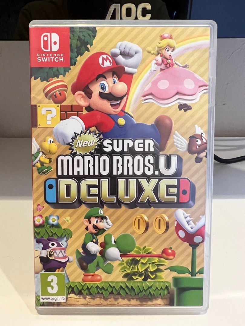 Super Mario Bros U Deluxe, Video Gaming, Video Games, Nintendo on Carousell