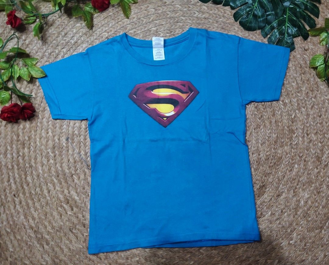 Superman shirt for kids on Carousell