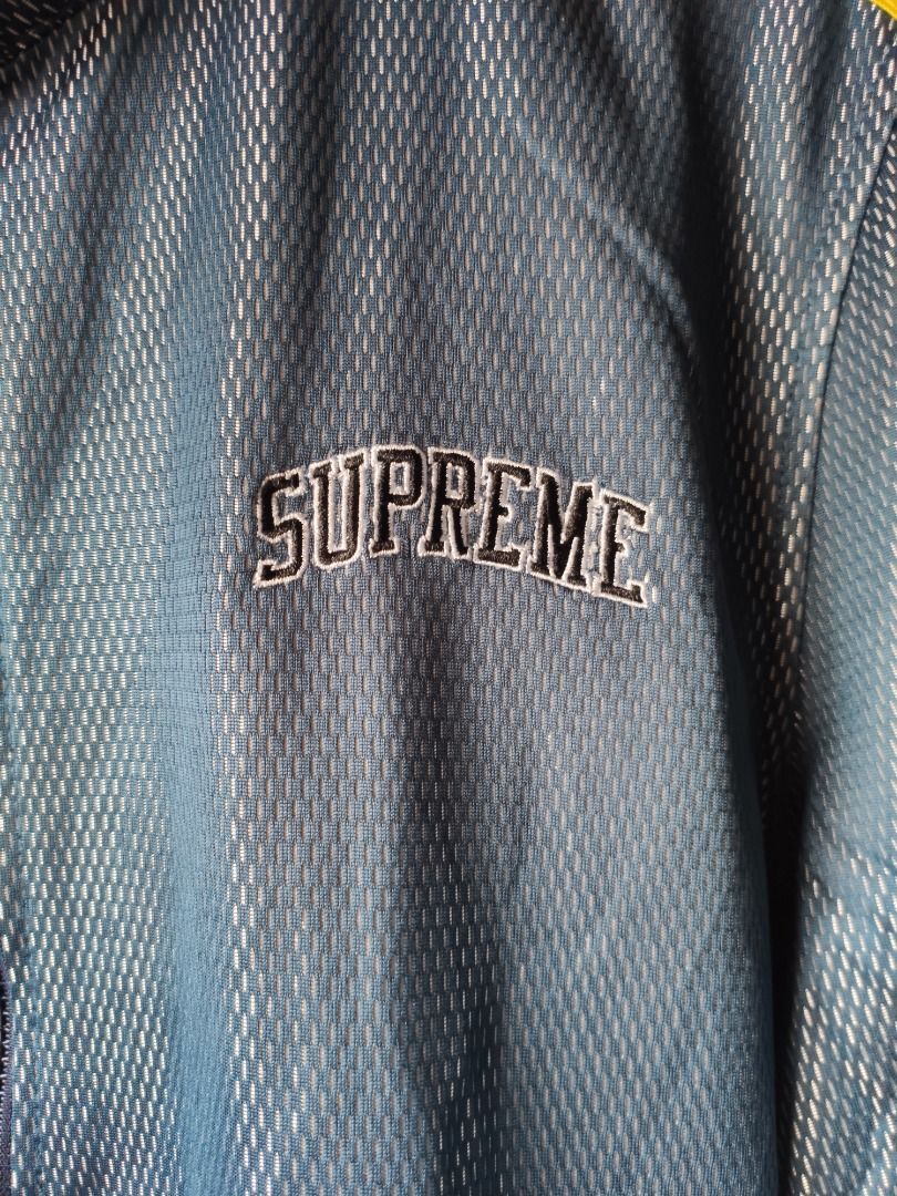 Supreme Bonded Mesh Track Jacket, Men's Fashion, Coats, Jackets