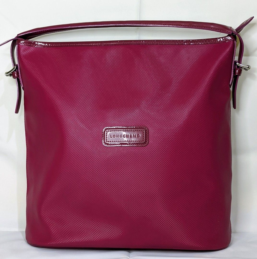 Longchamp le pliage hobo nylon, Fesyen Wanita, Tas & Dompet di Carousell