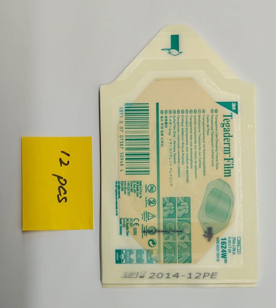 Tegaderm Film 1624W (6CM X 7CM), Health & Nutrition, Medical Supplies