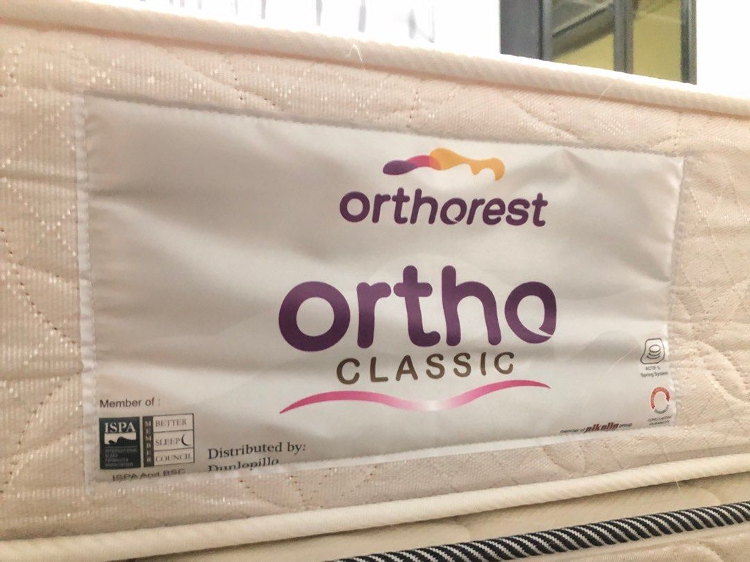 Tilam Queen 8 inch Orthorest Dunlopillo, Furniture & Home Living