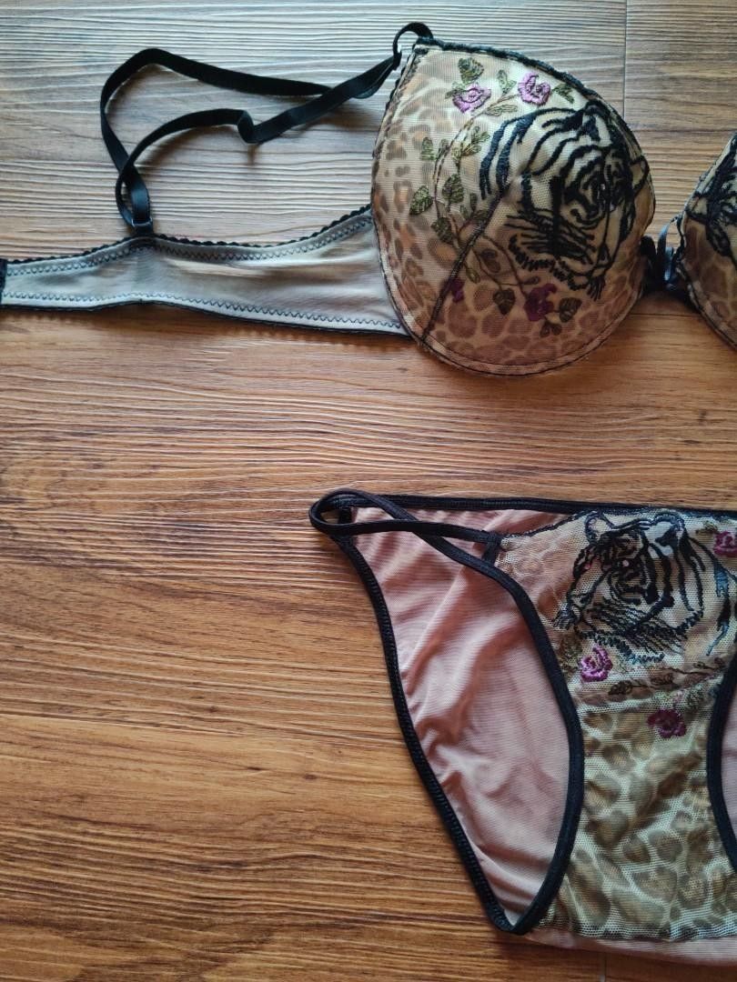 Tiger Print Panties In Sexy Styles, Women's Fashion, New Undergarments &  Loungewear on Carousell