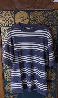 Uniqlo U Oversized Stripes t-shirt