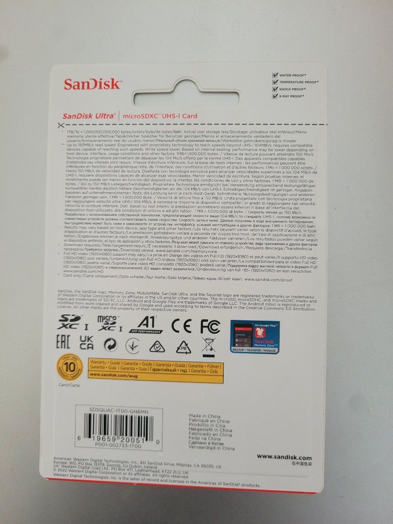 1TB Micro SD card for sale, Mobile Phones & Gadgets, Mobile & Gadget