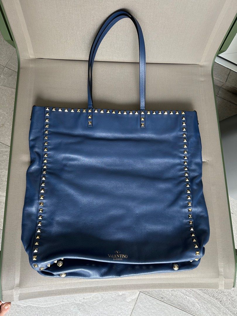 Valentino Rock tote bag, Luxury, Bags & on Carousell